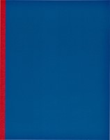 Livre de caisse relié 103x165mm 192 pages 1 colonne bleu 1 Stuk