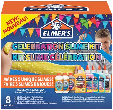 Slime enfant Elmer's kit Metallic sur