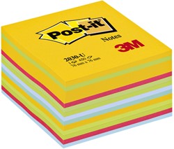 Bloc-mémos Post-it 654-NGR 76x76 néon vert 100 Vel bij Bonnet Office  Supplies