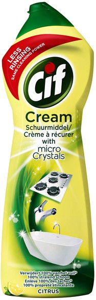 CIF crème à récurer citron 750 ml chockies epicerie