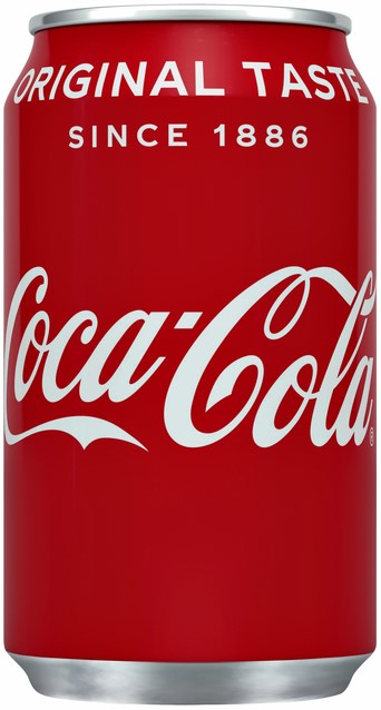 Boisson Fraiche Coca Cola Regular Canette 0 33l 33 Centiliter Bij Bonnet Office Supplies