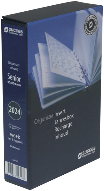 Recharge agenda 2024 Succes Senior 7 jours/2 pages 1 Stuk bij Bonnet Office  Supplies