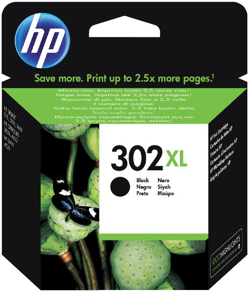 HP 302XL noir Cartouche d'encre